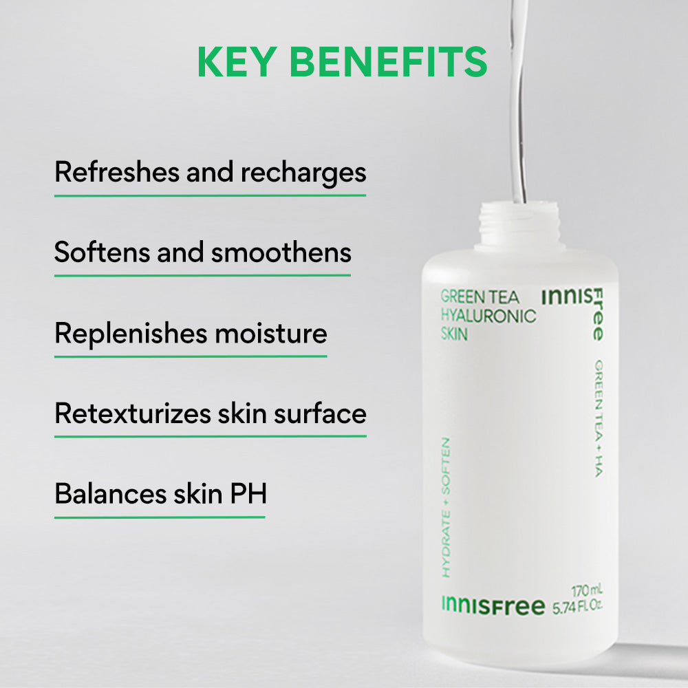 Innisfree Green Tea Hyaluronic Skin 170ml